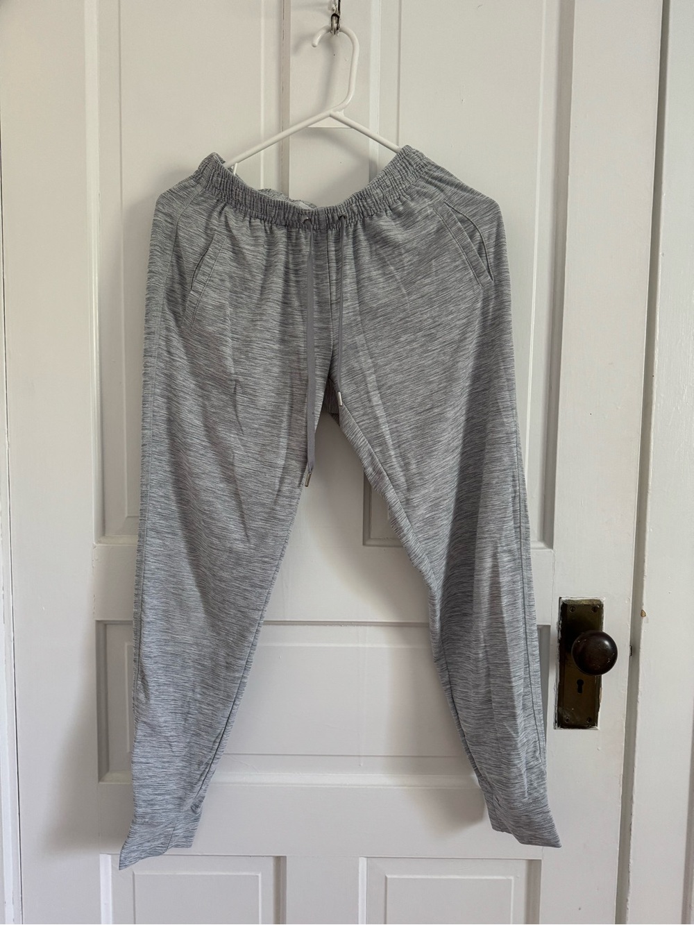 Old Navy Women Heather Gray Jogger Sweatpants